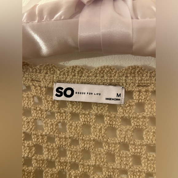 SO Wrap Knotted Knit Cardigan - Picture 3 of 4